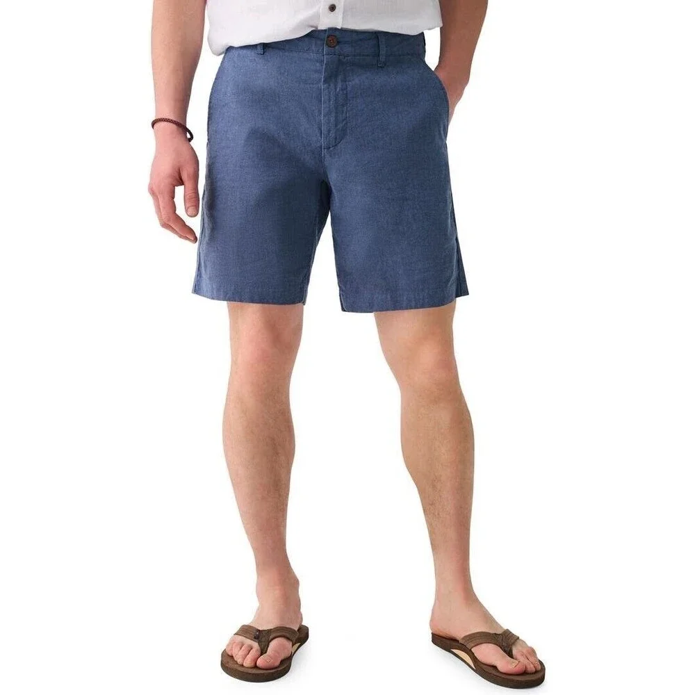 NWT Faherty Mens Short Blue Size 40 Tradewinds 7.5’’ In NIGHT SEA MSRP $128